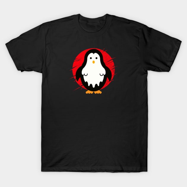 PENGUIN GHOST T-Shirt by ADAMLAWLESS